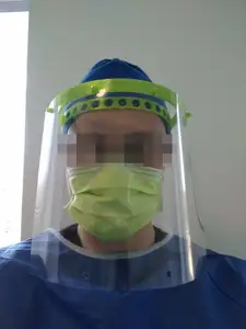 Face shield - A4 binding sheet - easy punching