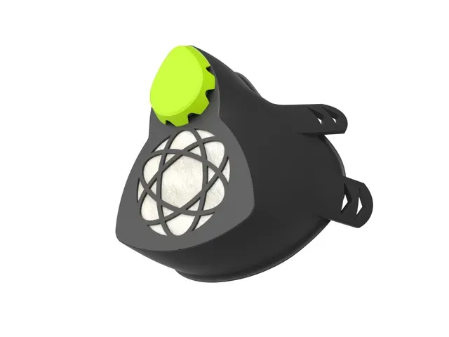 Respiration Mask with Filter and Exhalation Valve (Covid-19) WIP — Фото 6 из 19