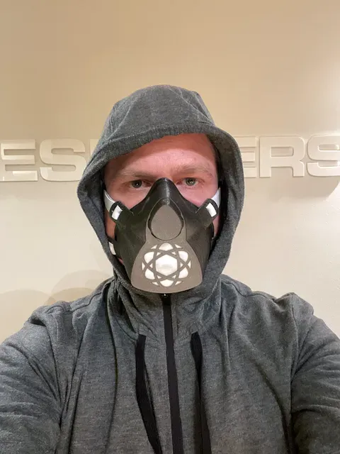 Respiration Mask with Filter and Exhalation Valve (Covid-19) WIP — Фото 11 из 19