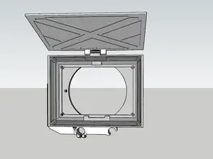 CazBox - A light weight, Clamp on MatteBox (Now with 15mm rod adapters!)