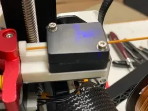 Creality CR-6 SE filament guide for dual Gear Extruder