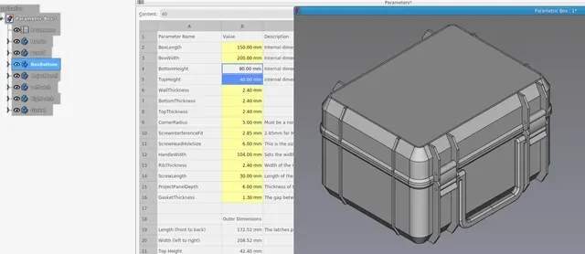 Parametric Box - FreeCAD Edition — Фото 10 из 10