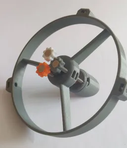 Hadley JST spider - slotted nut M4 remix