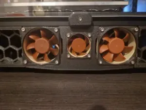 Voron side fan support for 3 Fans