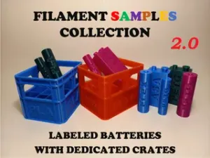 Battery Filament Samples collection 2.0