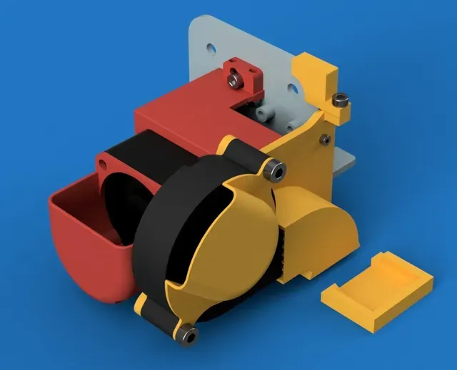 Creality Ender 3 4010/4020/5015 Fan Mount and Duct — Image 3 of 17