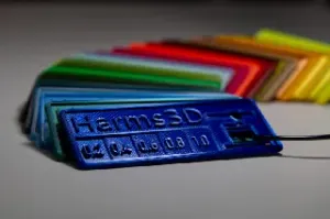 Your Logo Filament Swatch and Box