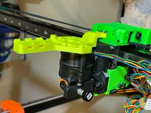 Bigtreetech EBB 36 LDO Orbiter 2.0 EVA 3.x mount with strain relief