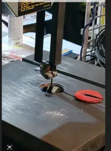 Band saw table Insert
