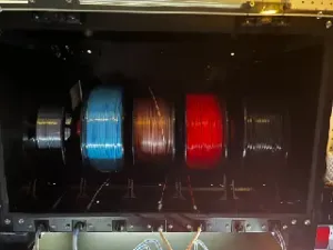 Integrated Auto-Rewinder for Spool Tank