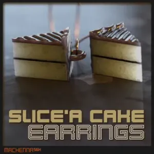 Slice of Cake Earrings