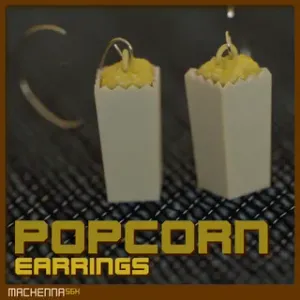 Movie Popcorn Charm