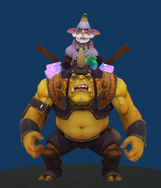 Alchemist Dota 2 3d model