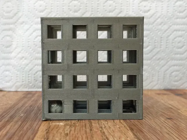 Cubic 3D Marble Maze (with print-in-place marble) — Image 2 of 3