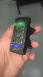 Parametric PCB Din rail case