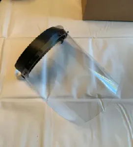 Face Shield - Better Protection & 3 Hole Punch Production
