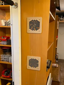 Ikea billy 120mm fan cover