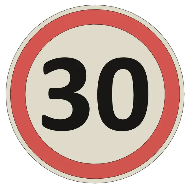 Speed birthday mark 30, 40, 50, 60, 70, 80