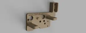 Biqu H2 Ender 3 V2 mounting plate - 3D FUN REMIX