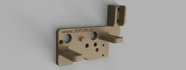 Biqu H2 Ender 3 V2 mounting plate - 3D FUN REMIX