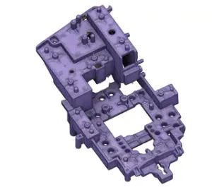 Logitech G604 3D Scans of the Clam Shell