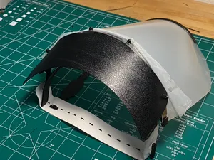 Face shield - full coverage - 35min print time - comfortable - US/A4