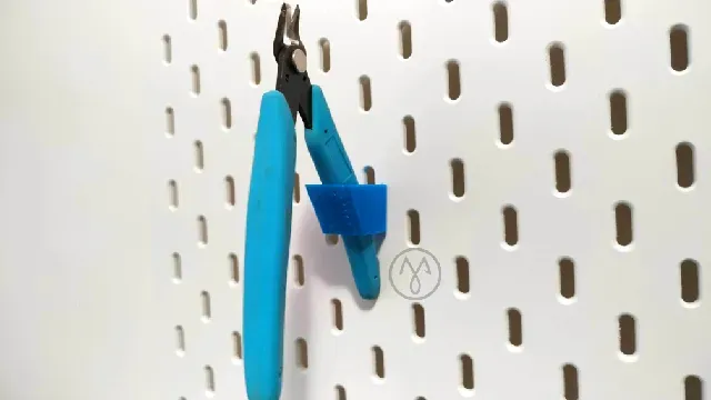 Ikea Skadis Various Pliers Holder With Small Footprint.