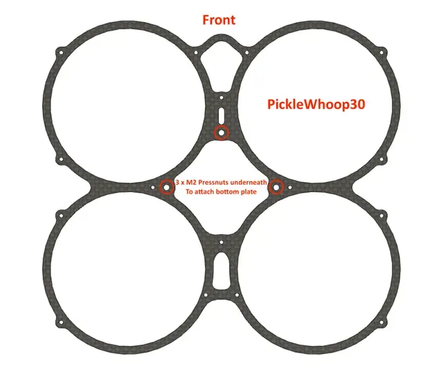 The PickleWhoop (20, 25 & 30) : cinematic whoop frame — Фото 9 из 26
