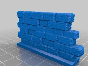 Dungeons and dragons wall segment