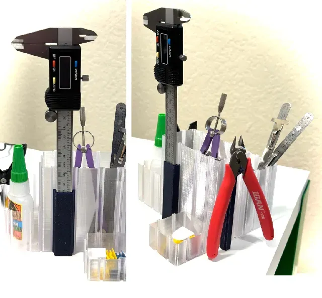 Caliper Attachment for Ultimate Vase Mode Desk Organizer