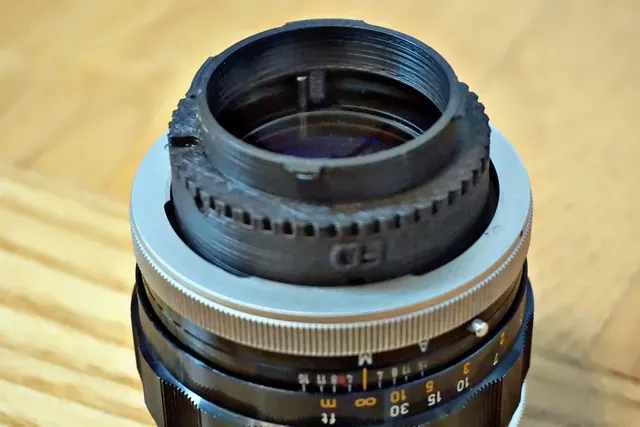 Canon FL/FD/FDn Lens To Leica M Body (Techart Pro LM-EA7) Adapter — Фото 2 из 6