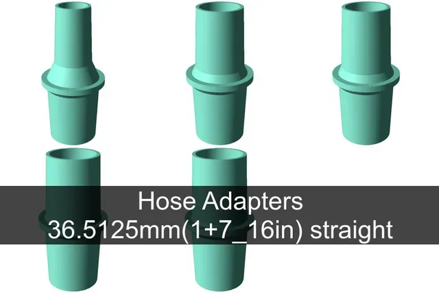 Vacuum hose adapters for all common sizes — Фото 10 из 21