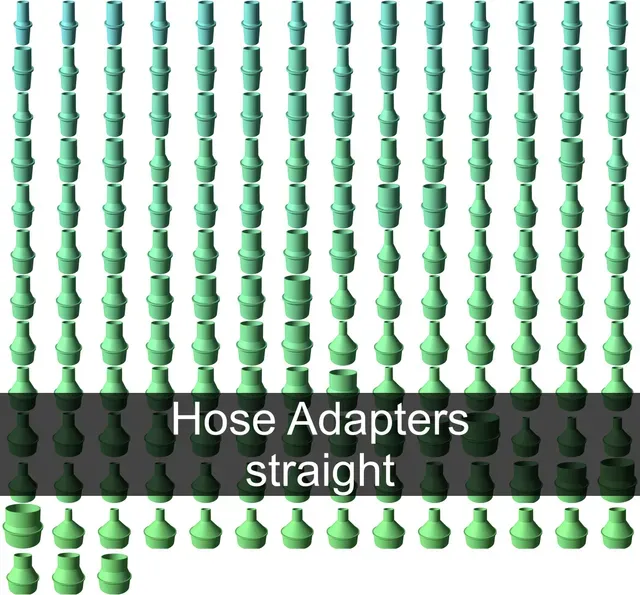 Vacuum hose adapters for all common sizes — Фото 3 из 21
