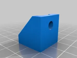 Angle bracket for 20x20 aluminium profile