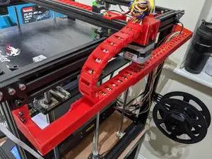 Ender 5 Plus Cable Chain Tray