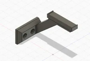 Nozzle Brush Holder for Voron