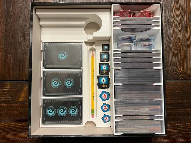 7 Wonders (Second Edition) Insert / Organizer - Fits Leaders, Cities, and Armada Expansion in Base Box — Image 10 of 10