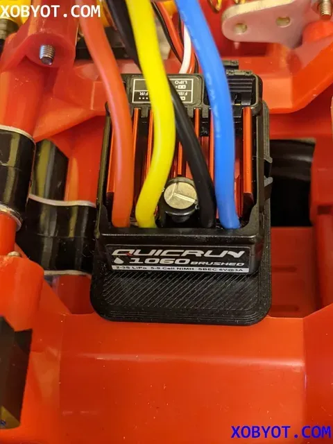 Tamiya Monster Beetle Blackfoot Snap Fit ESC Mount — Фото 4 из 6