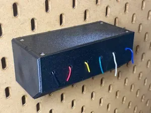 Skadis Holder: Hookup Wire Spools, x6 (uses heat set inserts)