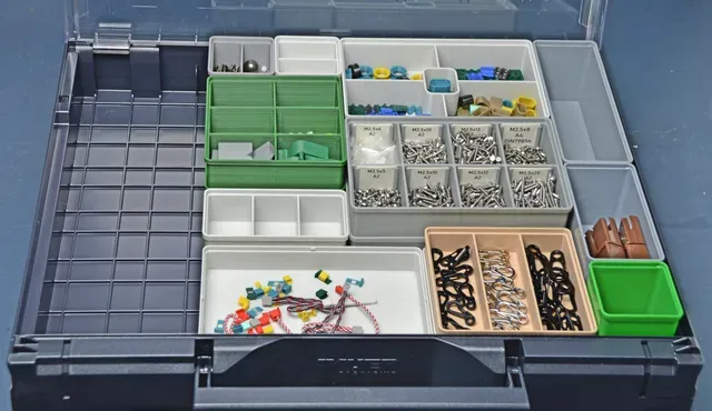 3x4 units, full height, 2x1 grid Stackable Insertbox — Фото 2 из 2