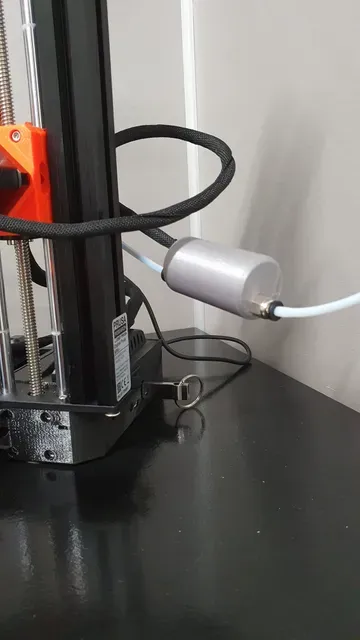 Improved Prusa Mini+ Filament Sensor with PTFE tube quick fittings