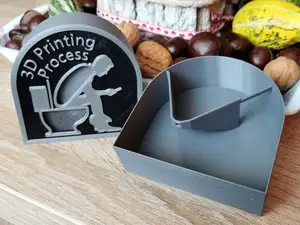 Toilet sand clock timer - Vase Mode