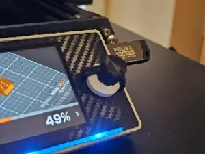 Alternative knob design for flat Xlcd mod