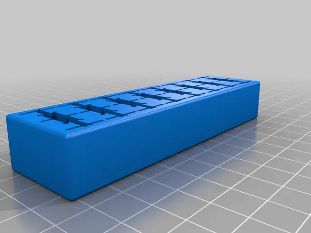 Parametric USB/SD/MicroSD card holder