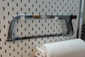 T-Nuts Metal Saw holder for ikea skadis