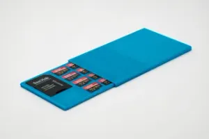 Micro SD Card Wallet - less than 4 mm thick