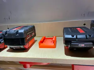 Milwaukee Tool M18 Battery Holder with Snap-Lock