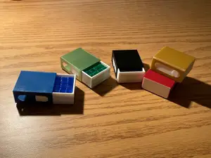 Parametric Box with Snap-fit Lid (Terraforming Mars)