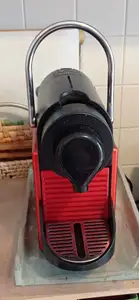 Capsule holder drawer for Nespresso Pixie coffee machine