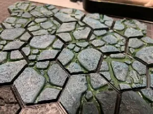 MagHex Floor Tiles Cave Cavern